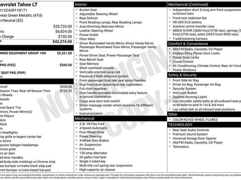 Used 2002 Chevrolet Tahoe LT image 2