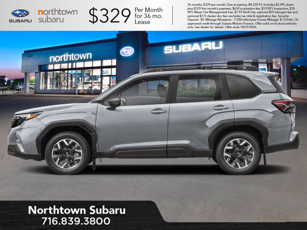 New 2026 Subaru Forester Premium AWD/4WD image 3