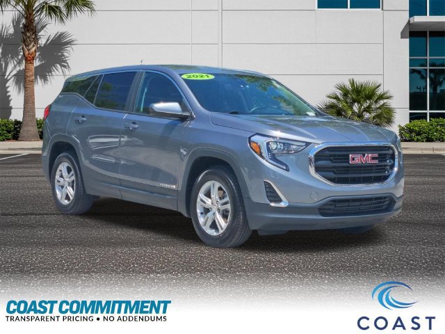 Used 2021 GMC Terrain SLE FWD image 3