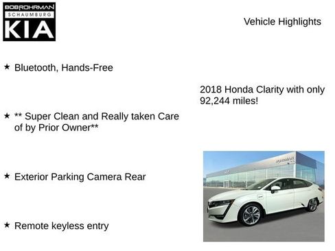 Used 2018 Honda Clarity Base image 7