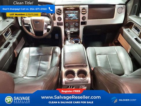 Used 2014 Ford F150 Platinum AWD/4WD image 11