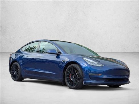 Used 2020 Tesla Model 3 Performance AWD/4WD image 3