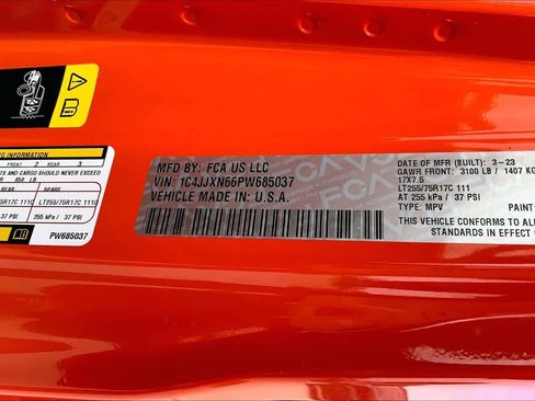 Certified 2023 Jeep Wrangler Unlimited w/ 8.4" Radio Group AWD/4WD image 33