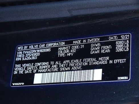 Used 2022 Volvo XC90 T6 Momentum w/ Climate Package image 21