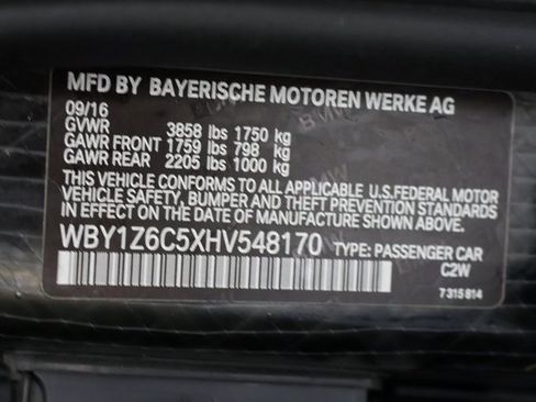 Used 2017 BMW i3 image 28