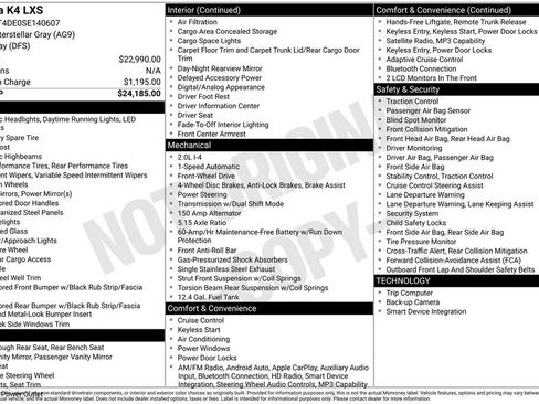 Used 2025 Kia K4 FWD image 22