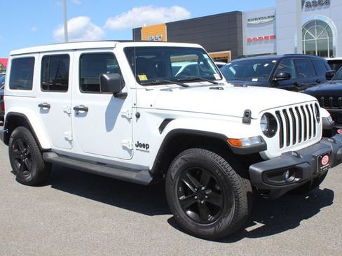 Used 2021 Jeep Wrangler Unlimited Sahara AWD/4WD image 1