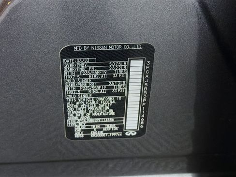 Used 2023 INFINITI QX50 Luxe AWD/4WD image 12