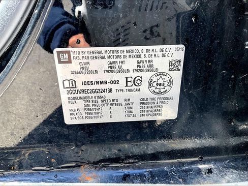 Used 2016 Chevrolet Silverado 1500 LT AWD/4WD image 30