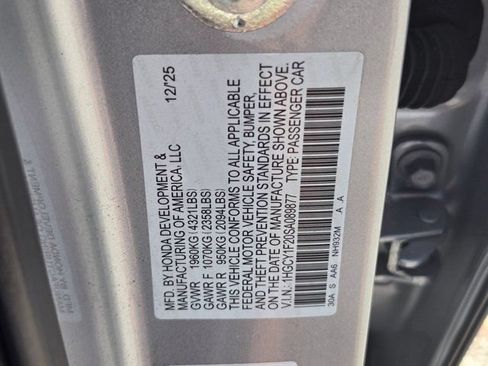 Used 2025 Honda Accord LX image 30