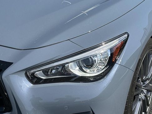 Used 2023 INFINITI Q50 Red Sport 400 w/ Carbon Fiber Package RWD image 8