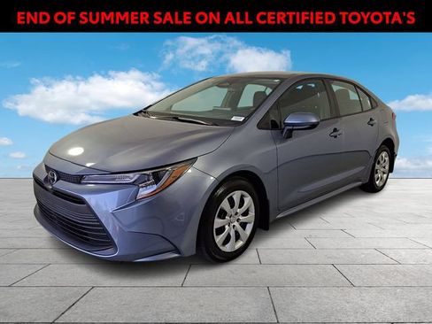 Certified 2025 Toyota Corolla LE FWD image 4