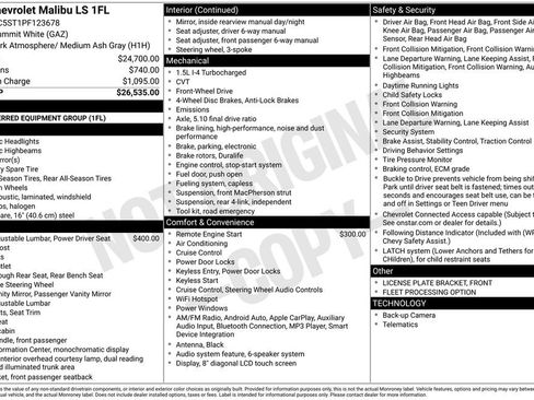 Used 2023 Chevrolet Malibu LS FWD image 24