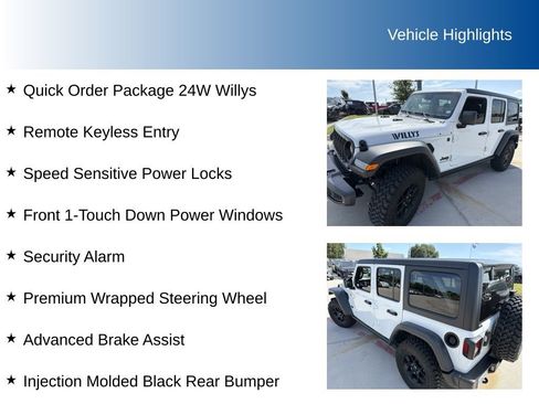 Used 2024 Jeep Wrangler Unlimited Sport AWD/4WD image 5