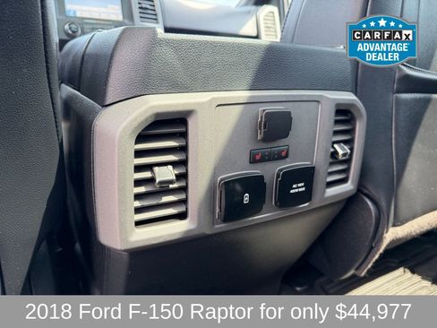 Used 2018 Ford F150 Raptor w/ Equipment Group 802A Luxury AWD/4WD image 11