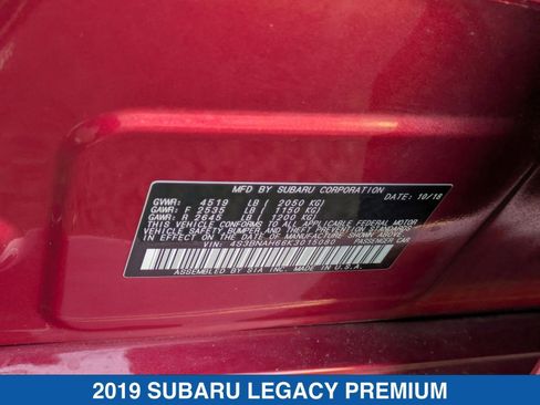 Used 2019 Subaru Legacy 2.5i Premium image 39