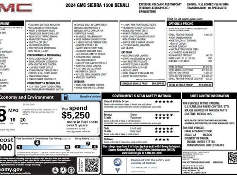 Used 2024 GMC Sierra 1500 Denali w/ Denali Reserve Package RWD image 3