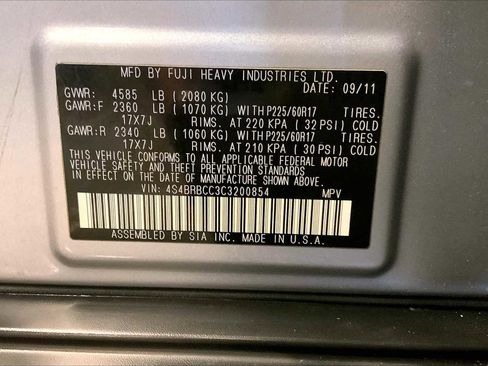 Used 2012 Subaru Outback 2.5i Premium w/ All-Weather Pkg image 32