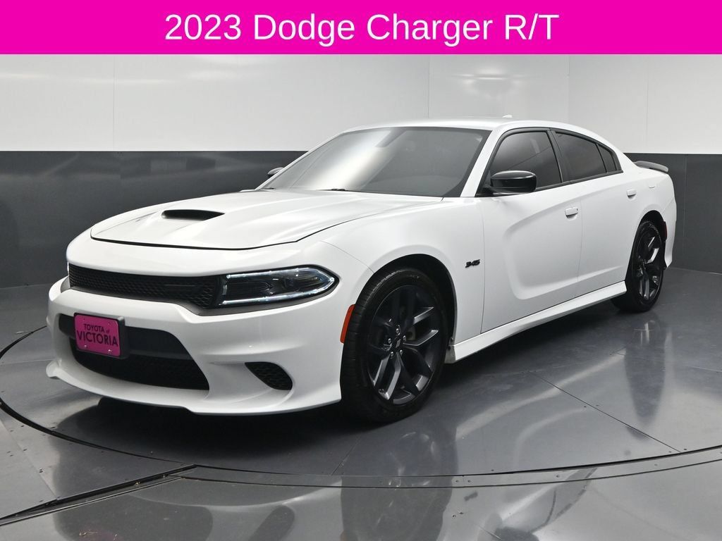 Used 2023 Dodge Charger R/T w/ Blacktop Package RWD image 2