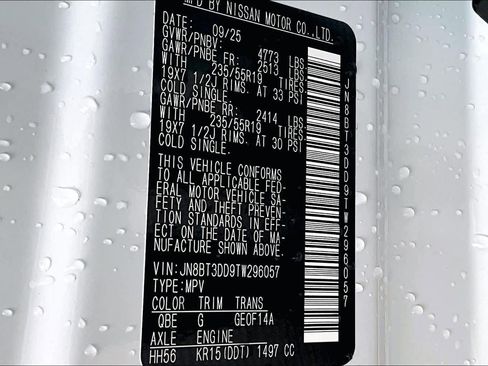 New 2026 Nissan Rogue Platinum w/ Platinum Premium Package image 14