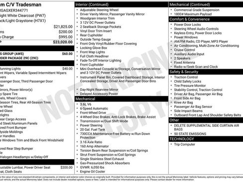 Used 2014 RAM C/V Tradesman FWD image 36