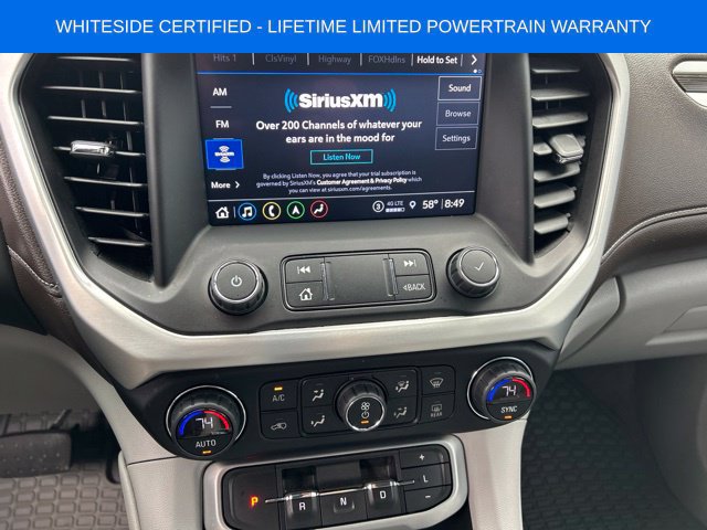 Certified 2021 GMC Acadia SLT w/ Technology Package FWD image 3
