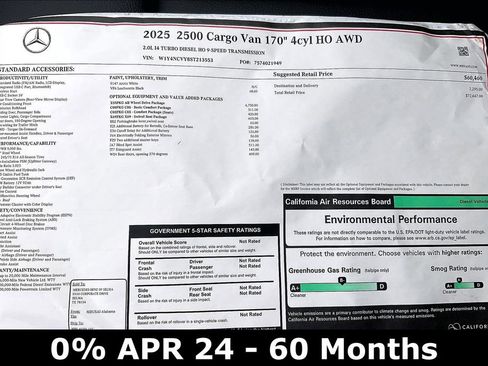 New 2025 Mercedes-Benz Sprinter 2500 image 19