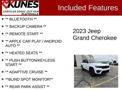 Used 2023 Jeep Grand Cherokee Altitude AWD/4WD image 2