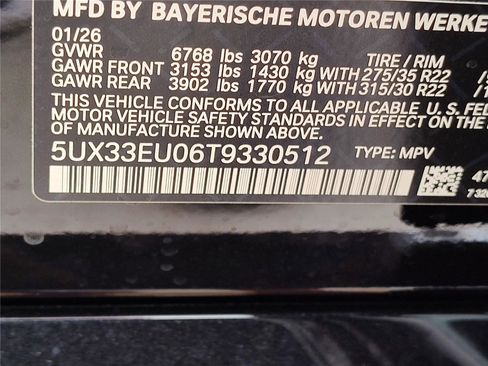 New 2026 BMW X5 M60i AWD/4WD image 17