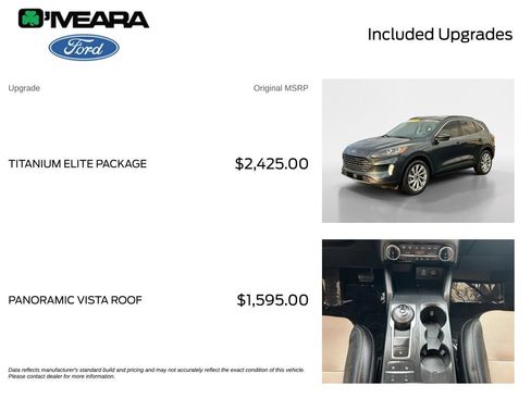 Used 2022 Ford Escape Titanium w/ Titanium Elite Package AWD/4WD image 4