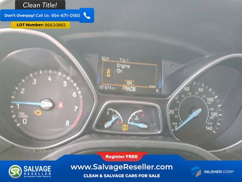 Used 2017 Ford Focus SEL w/ Cold Weather Package FWD image 12
