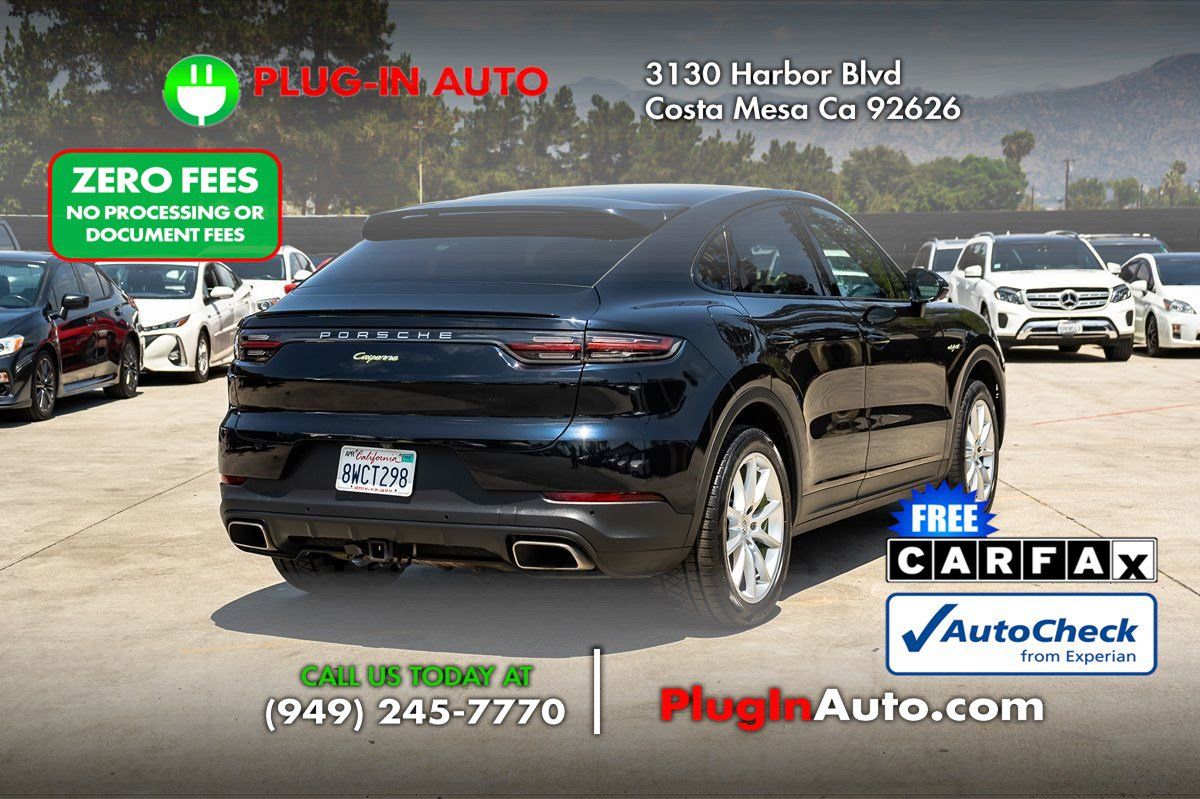 Used 2021 Porsche Cayenne E-Hybrid Coupe AWD/4WD image 4