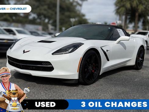 Used 2015 Chevrolet Corvette Stingray Convertible w/ 3LT Preferred Equipment Group image 1