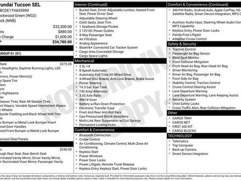 Used 2026 Hyundai Tucson SEL AWD/4WD image 39