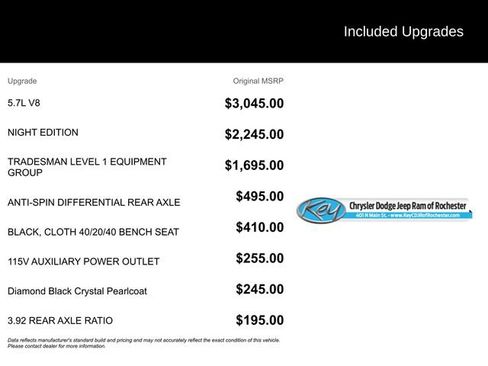 Used 2024 RAM 1500 Tradesman w/ Night Edition image 12