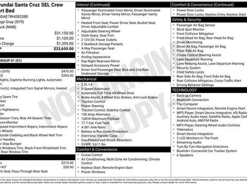 Used 2024 Hyundai Santa Cruz SEL AWD/4WD image 2