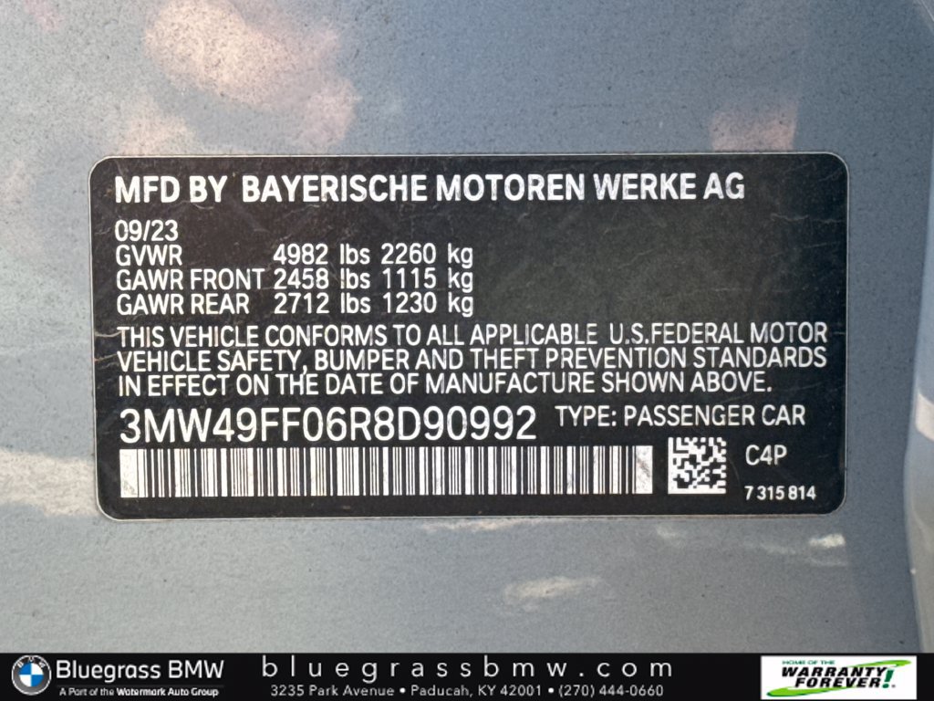 Used 2024 BMW M340i xDrive w/ Premium Package AWD/4WD image 29