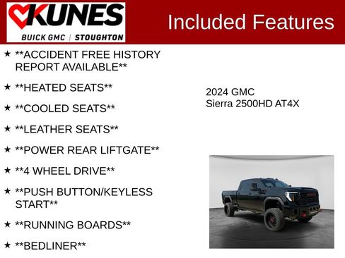 Used 2024 GMC Sierra 2500 AT4X AWD/4WD image 3