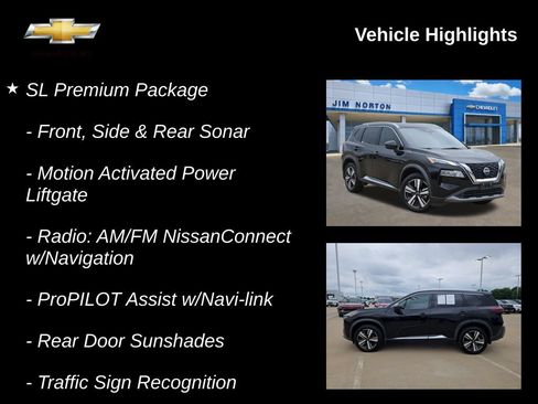 Used 2023 Nissan Rogue SL w/ SL Premium Package FWD image 8