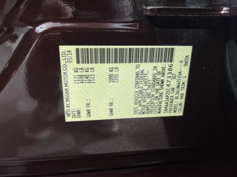 Used 2014 Nissan Maxima 3.5 SV w/ Premium Package image 12