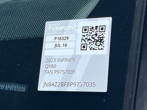 Certified 2023 INFINITI QX80 Sensory w/ Cargo Package RWD image 31