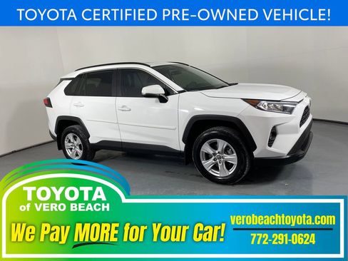 Certified 2021 Toyota RAV4 XLE image 1