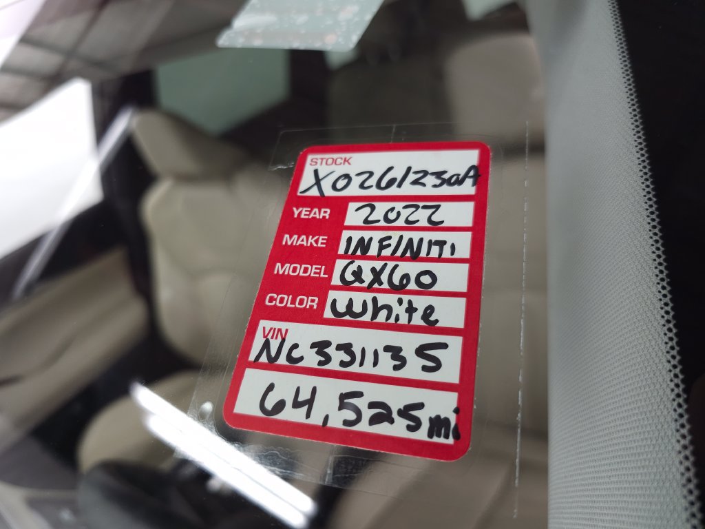 Used 2022 INFINITI QX60 Luxe w/ Performance Audio Package AWD/4WD image 34