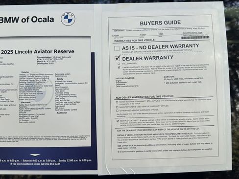 Used 2025 Lincoln Aviator Reserve w/ Luxury Package image 27