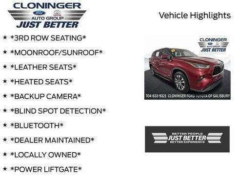 Used 2021 Toyota Highlander XLE FWD image 3