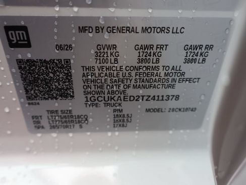 New 2026 Chevrolet Silverado 1500 W/T w/ WT Value Package AWD/4WD image 24