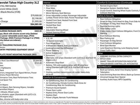 Used 2024 Chevrolet Tahoe High Country w/ Max Trailering Package image 33