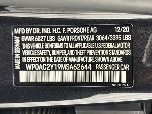 Certified 2021 Porsche Taycan Turbo S w/ Premium Package AWD/4WD image 26