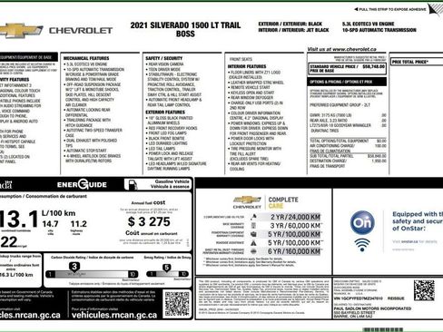 Used 2021 Chevrolet Silverado 1500 LT Trail Boss image 32