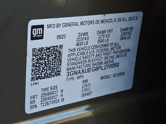 Certified 2023 Chevrolet Equinox LT AWD/4WD image 27